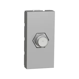 Schneider Electric NU346830, Unica, Alüminyum, TV Prizi, F Tipi, 1 Modül