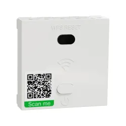 Schneider Electric NU360518, Unica, Beyaz, Wifi Güçlendirici, 300 Mbps, 2 Modül