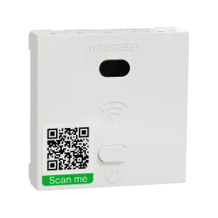 Schneider Electric NU360518, Unica, Beyaz, Wifi Güçlendirici, 300 Mbps, 2 Modül