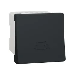 Schneider Electric NU378654, Unica, Antrasit, Elektronik Kapı Zili, 2 Modül