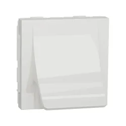 Schneider Electric NU386218, Unica, Beyaz, Kablo Çıkışı, 2 Modül