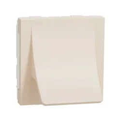 Schneider Electric NU386244, Unica, Krem, Kablo Çıkışı, 2 Modül