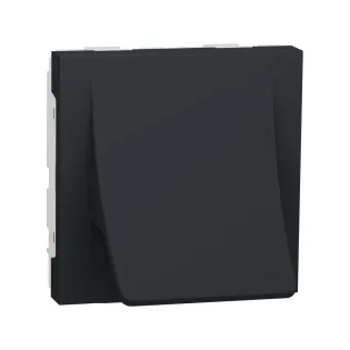 Schneider Electric NU386254, Unica, Antrasit, Kablo Çıkışı, 2 Modül
