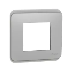 Schneider Electric NU400230, Unica Pro, Alüminyum, Tekli Çerçeve