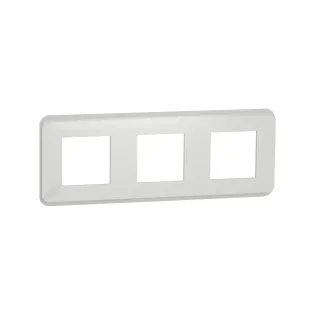 Schneider Electric NU400618, Unica Pro, Beyaz, Üçlü Çerçeve