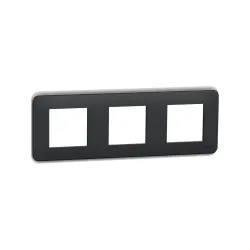 Schneider Electric NU400654, Unica Pro, Antrasit, Üçlü Çerçeve