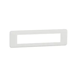 Schneider Electric NU411018, Unica Pro, Beyaz, Çerçeve, 10 Modül