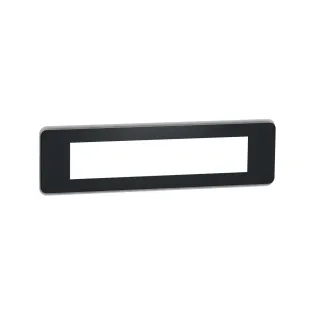 Schneider Electric NU411054, Unica Pro, Antrasit, Çerçeve, 10 Modül