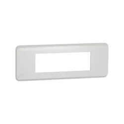 Schneider Electric NU411618, Unica Pro, Beyaz, Çerçeve, 6 Modül