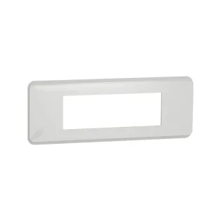 Schneider Electric NU411618, Unica Pro, Beyaz, Çerçeve, 6 Modül