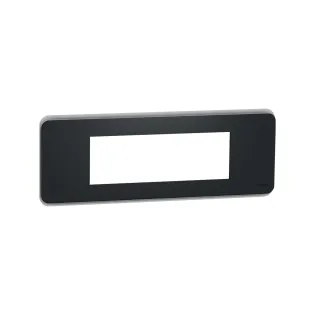 Schneider Electric NU411654, Unica Pro, Antrasit, Çerçeve, 6 Modül