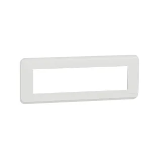 Schneider Electric NU411818, Unica Pro, Beyaz, Çerçeve, 8 Modül