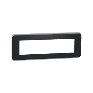 Schneider Electric NU411854, Unica Pro, Antrasit, Çerçeve, 8 Modül