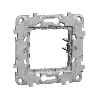 Schneider Electric NU7002G, Unica, Zamak Montaj Plakası, Tekli, Tırnaklı