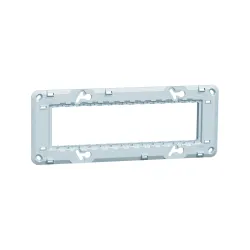Schneider Electric NU7107, Unica, Zamak Montaj Plakası, 7 Modül