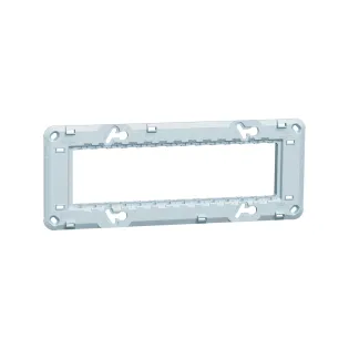 Schneider Electric NU7107, Unica, Zamak Montaj Plakası, 7 Modül