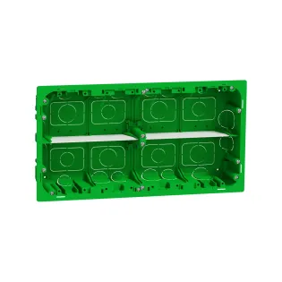 Schneider Electric NU8710, Unica System Plus, 2x10 Modül Sıva Altı Yatay Montaj Kasası
