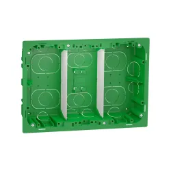Schneider Electric NU8734, Unica System Plus, 3x4 Modül Sıva Altı Dikey Montaj Kasası