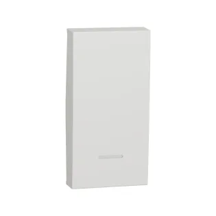 Schneider Electric NU910018N, Unica, Beyaz, Işıklı Anahtar için Tuş Kapağı, 1 Modül