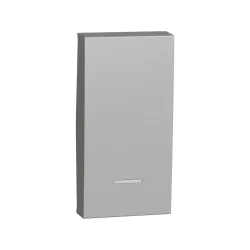 Schneider Electric NU910030N, Unica, Alüminyum, Işıklı Anahtar için Tuş Kapağı, 1 Modül
