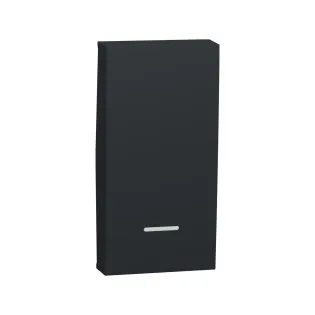 Schneider Electric NU910054N, Unica, Antrasit, Işıklı Anahtar için Tuş Kapağı, 1 Modül