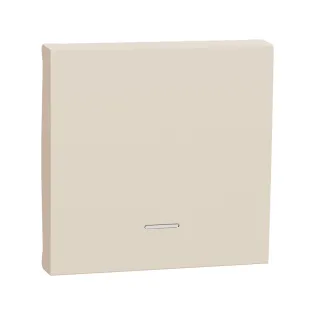 Schneider Electric NU920044N, Unica, Krem, Işıklı Anahtar için Tuş Kapağı, 2 Modül