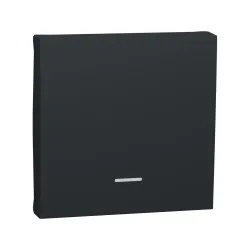 Schneider Electric NU920054N, Unica, Antrasit, Işıklı Anahtar için Tuş Kapağı, 2 Modül