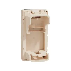 Schneider Electric NU941044, Unica, Krem, Boş Data İnternet Prizi Kapağı, S-One Konnektör Uyumlu, 1 Modül
