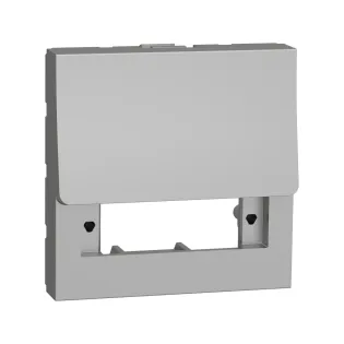 Schneider Electric NU943830, Unica, Alüminyum, Boş Fiberoptik İnternet Prizi Kapağı, SC/SC APC Simplex, 2 Modül