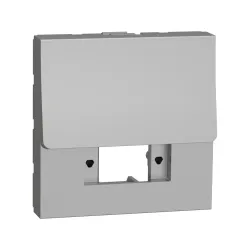 Schneider Electric NU943930, Unica, Alüminyum, Boş Fiberoptik İnternet Prizi Kapağı, SC/SC APC Duplex, 2 Modül