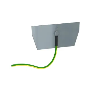 Schneider Electric NU9802, Unica System Plus, 2x8 Modül Montaj Kasası için Topraklı Metal Ayıraç