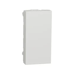 Schneider Electric NU986518, Unica, Beyaz, Kör Kapak, 1 Modül