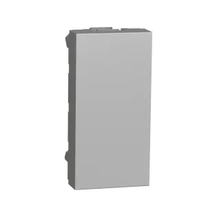 Schneider Electric NU986530, Unica, Alüminyum, Kör Kapak, 1 Modül