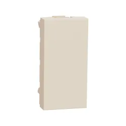 Schneider Electric NU986544, Unica, Krem, Kör Kapak, 1 Modül