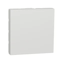 Schneider Electric NU986618, Unica, Beyaz, Kör Kapak, 2 Modül