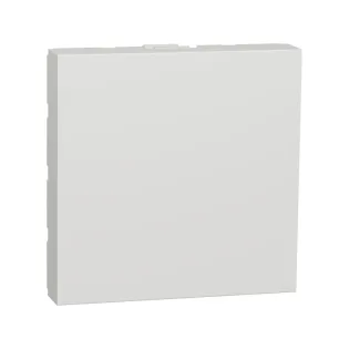 Schneider Electric NU986618, Unica, Beyaz, Kör Kapak, 2 Modül