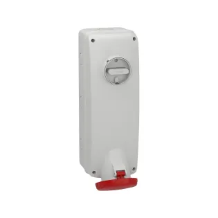 Schneider Electric PKB63P535, Pratika, 5x63 Amper, 3P+N+T, Duvar Prizi, Anahtarlı, IP44