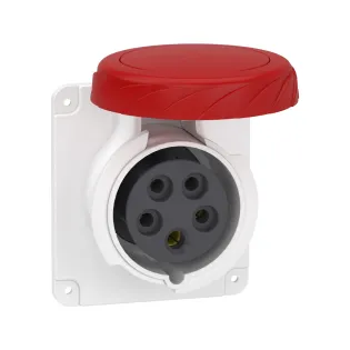 Schneider Electric PKF16G735, Pratika, 5x16 Amper, 3P+N+T, Düz Makine Prizi, Vida Bağlantılı, IP67