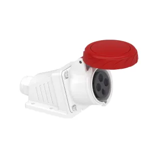 Schneider Electric PKF16W734, Pratika, 4x16 Amper, 3P+T, Duvar Prizi, Vida Bağlantılı, IP67