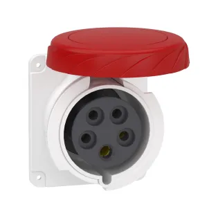 Schneider Electric PKY32G735, Pratika, 5x32 Amper, 3P+N+T, Duvar Prizi, Hızlı Bağlantılı, IP67