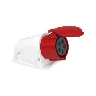 Schneider Electric PKY32W435, Pratika, 5x32 Amper, 3P+N+T, Duvar Prizi, Hızlı Bağlantılı, IP44