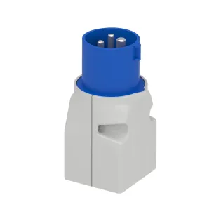 Schneider Electric PKZA203, Pratika, 3x16 Amper, CEE17/2P+T Schuko Dönüştürücü Adaptör