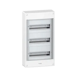 Schneider Electric PRA20313, Pragma, 39 Modül, 3 Sıralı, Kapaksız, Halojen Free, Sıvaüstü Dağıtım Kutusu
