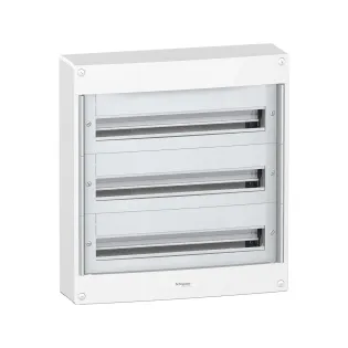 Schneider Electric PRA20324, Pragma, 72 Modül, 3 Sıralı, Kapaksız, Halojen Free, Sıvaüstü Dağıtım Kutusu