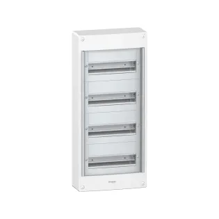 Schneider Electric PRA20413, Pragma, 52 Modül, 4 Sıralı, Kapaksız, Halojen Free, Sıvaüstü Dağıtım Kutusu
