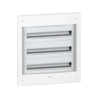 Schneider Electric PRA25324, Pragma, 72 Modül, 3 Sıralı, Kapaksız, Halojen Free, Sıvaaltı Dağıtım Kutusu