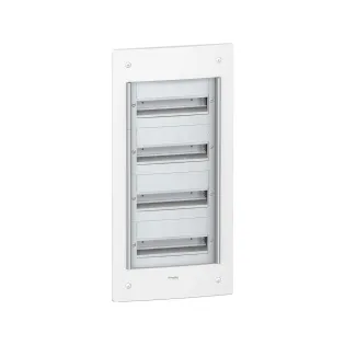 Schneider Electric PRA25413, Pragma, 52 Modül, 4 Sıralı, Kapaksız, Halojen Free, Sıvaaltı Dağıtım Kutusu
