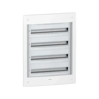 Schneider Electric PRA25424, Pragma, 96 Modül, 4 Sıralı, Kapaksız, Halojen Free, Sıvaaltı Dağıtım Kutusu