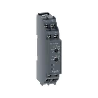 Schneider Electric RE10RCMUN, Harmony RE10, Bırakmada Gecikmeli, 0.1sn-30sa, Zaman Rölesi, 1 K/A Röle Çıkışlı, 24 Volt AC/DC veya 240 Volt AC