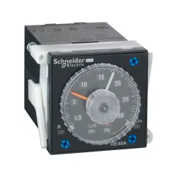 Schneider Electric RE48ACV12MW, Harmony RE48, On/Off Flaşör, 0.02sn-300s, Pano Tipi Zaman Rölesi, 11 Pin, 2 K/A Röle Çıkışlı, 24-240 Volt AC/DC